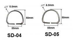 large DRING WITH GAP STAINLESS BALIDIVESHOP 2